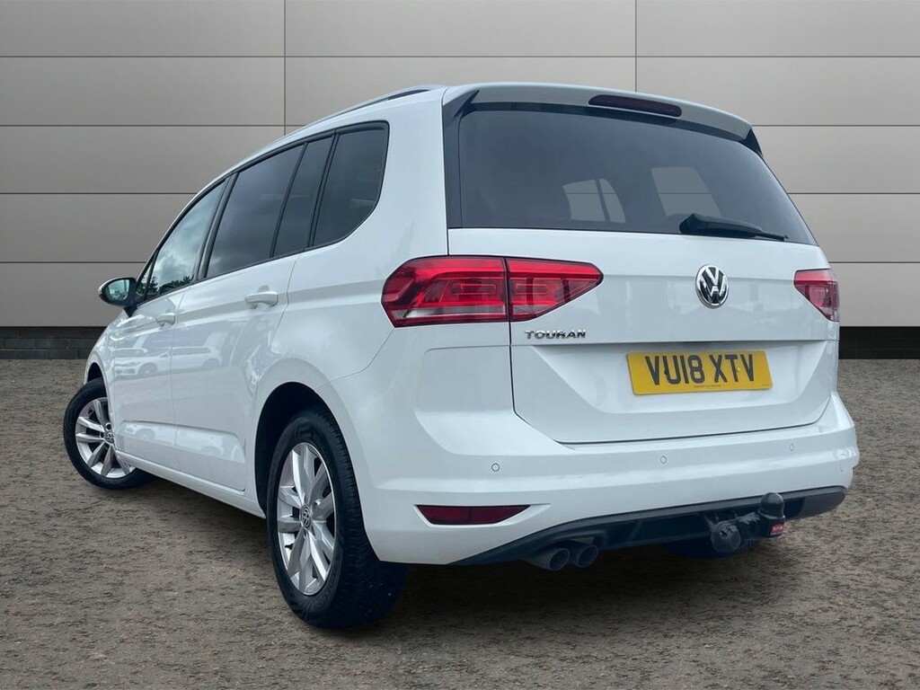 Volkswagen Touran 2.0 Tdi Se Family White #3