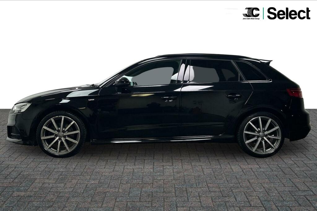 Audi A3 2.0 Tfsi Black Edition S Tronic Quattro Euro 6 S Black #13