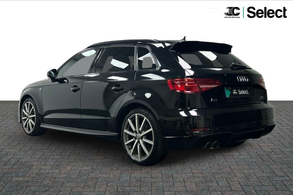 Audi A3 2.0 Tfsi Black Edition S Tronic Quattro Euro 6 S Black #4