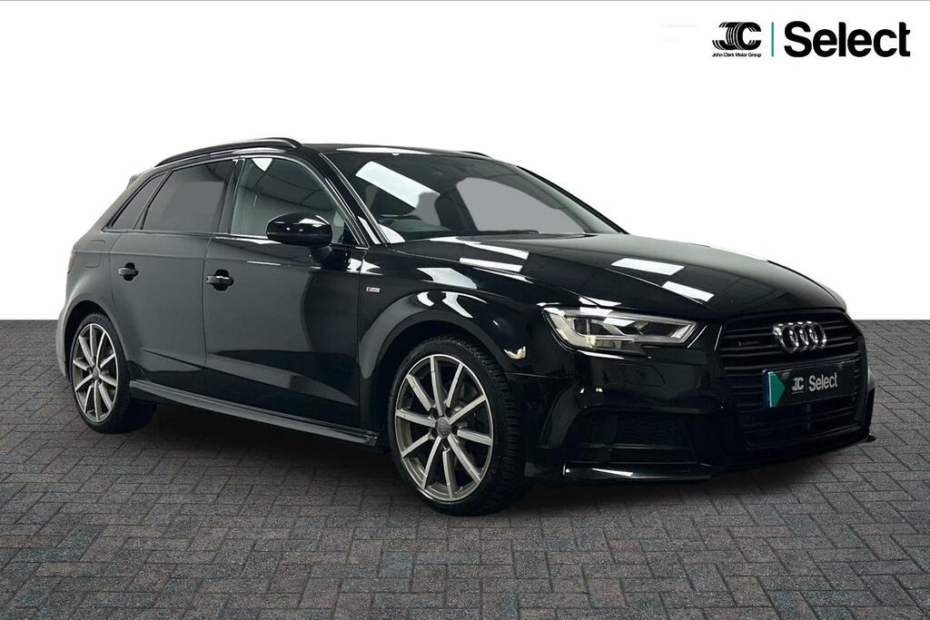 Audi A3 2.0 Tfsi Black Edition S Tronic Quattro Euro 6 S Black #1