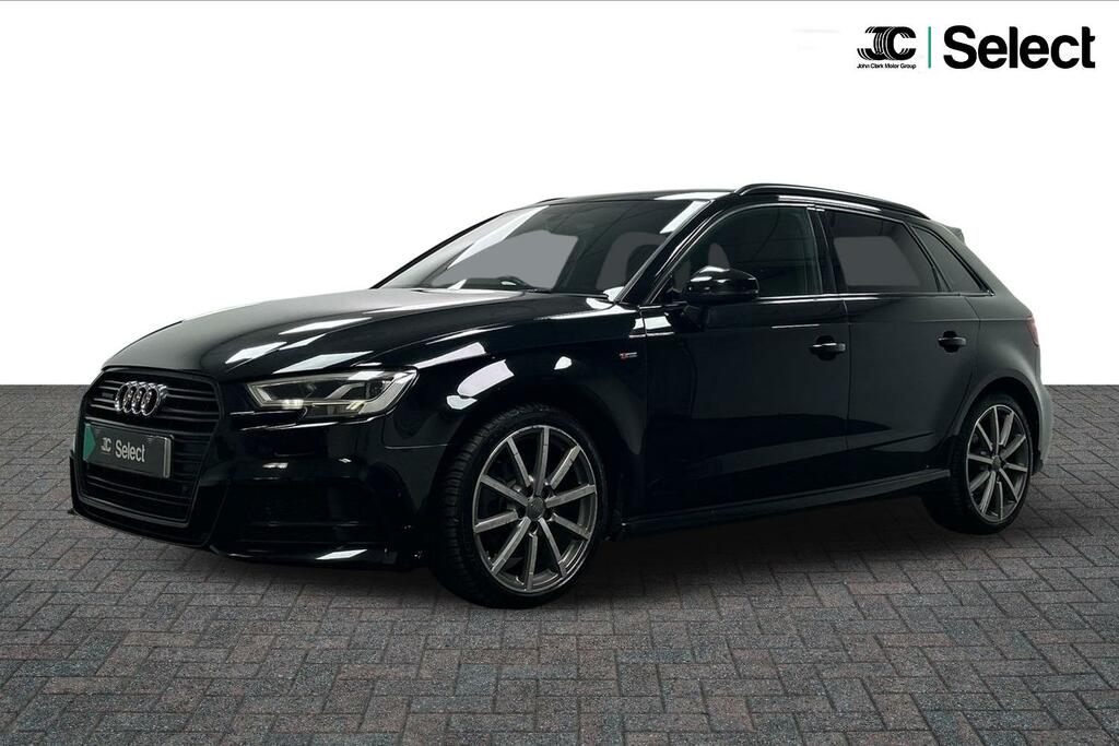 Audi A3 2.0 Tfsi Black Edition S Tronic Quattro Euro 6 S Black #3
