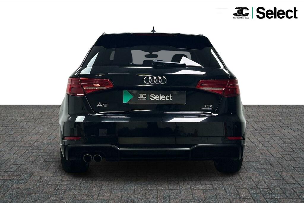 Audi A3 2.0 Tfsi Black Edition S Tronic Quattro Euro 6 S Black #14