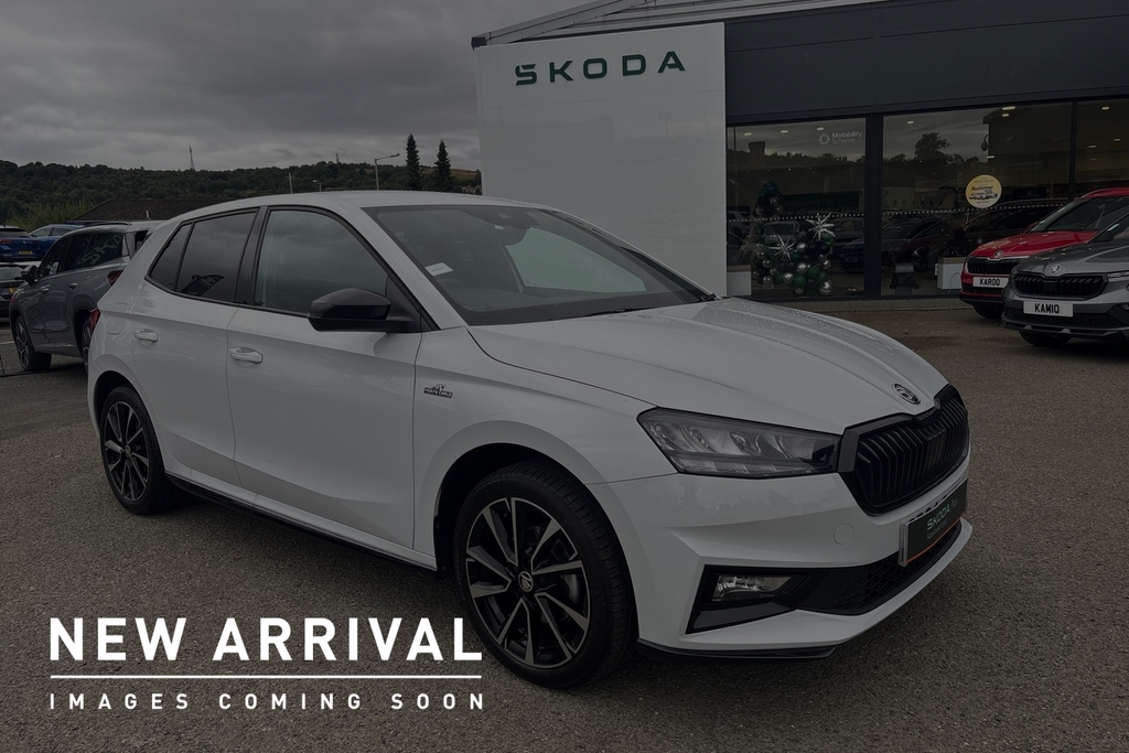 Skoda Fabia 1.0 Tsi 116 Monte Carlo White