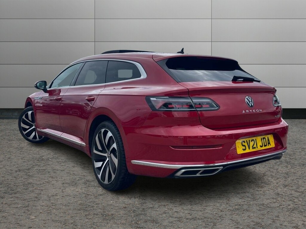 Volkswagen Arteon 1.4 Tsi Ehybrid R-line Dsg Red #3