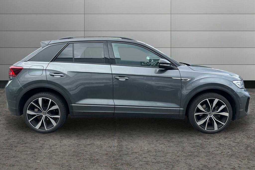 Volkswagen T-Roc 1.5 Tsi R-line Dsg Silver #4