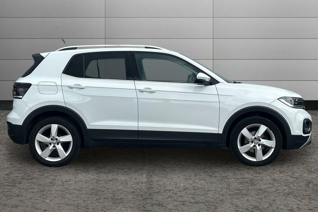 Volkswagen T-Cross 1.0 Tsi 115 Sel White #4