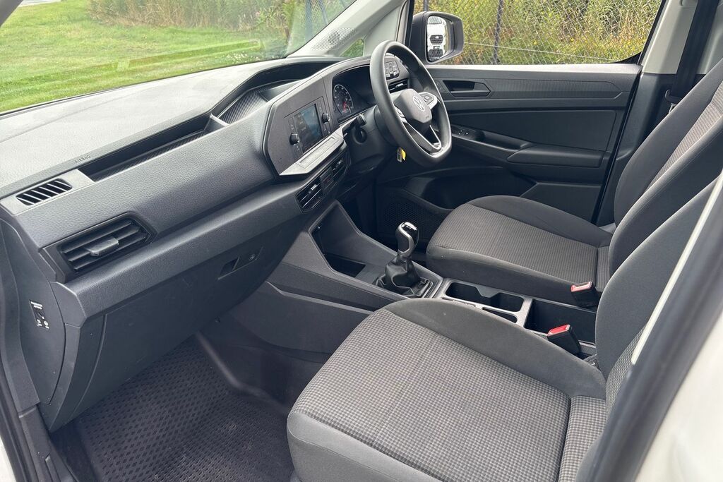 Volkswagen Caddy 2.0 Tdi 102Ps Commerce Van White #2
