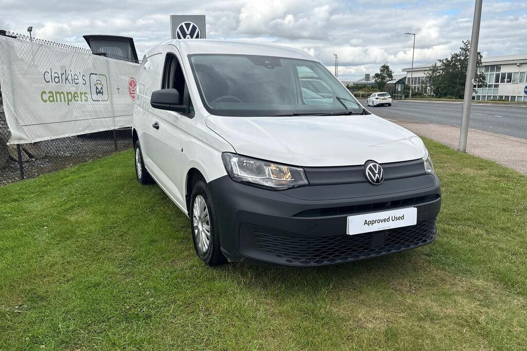 Volkswagen Caddy 2.0 Tdi 102Ps Commerce Van White