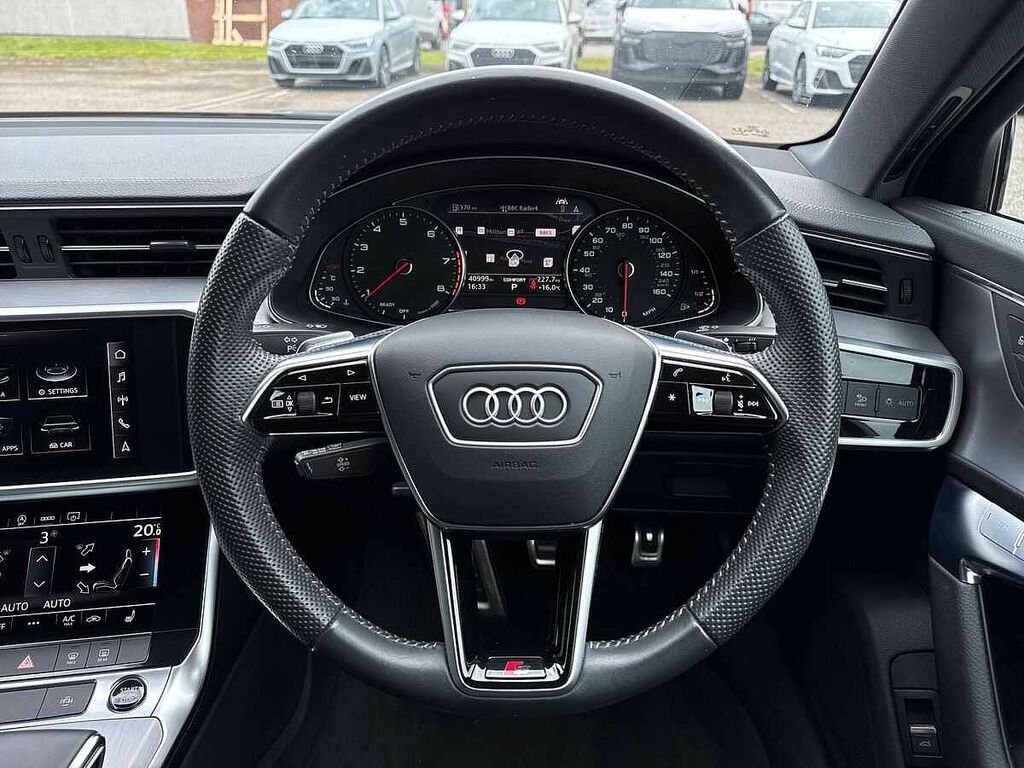 Audi A6 Estate 2.0 Tdi 40 Black Edition S Tronic Euro 6 S Black #13