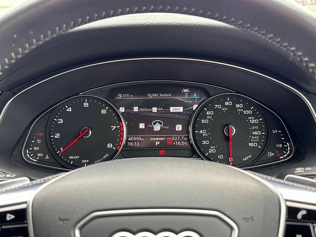Audi A6 Estate 2.0 Tdi 40 Black Edition S Tronic Euro 6 S Black #15