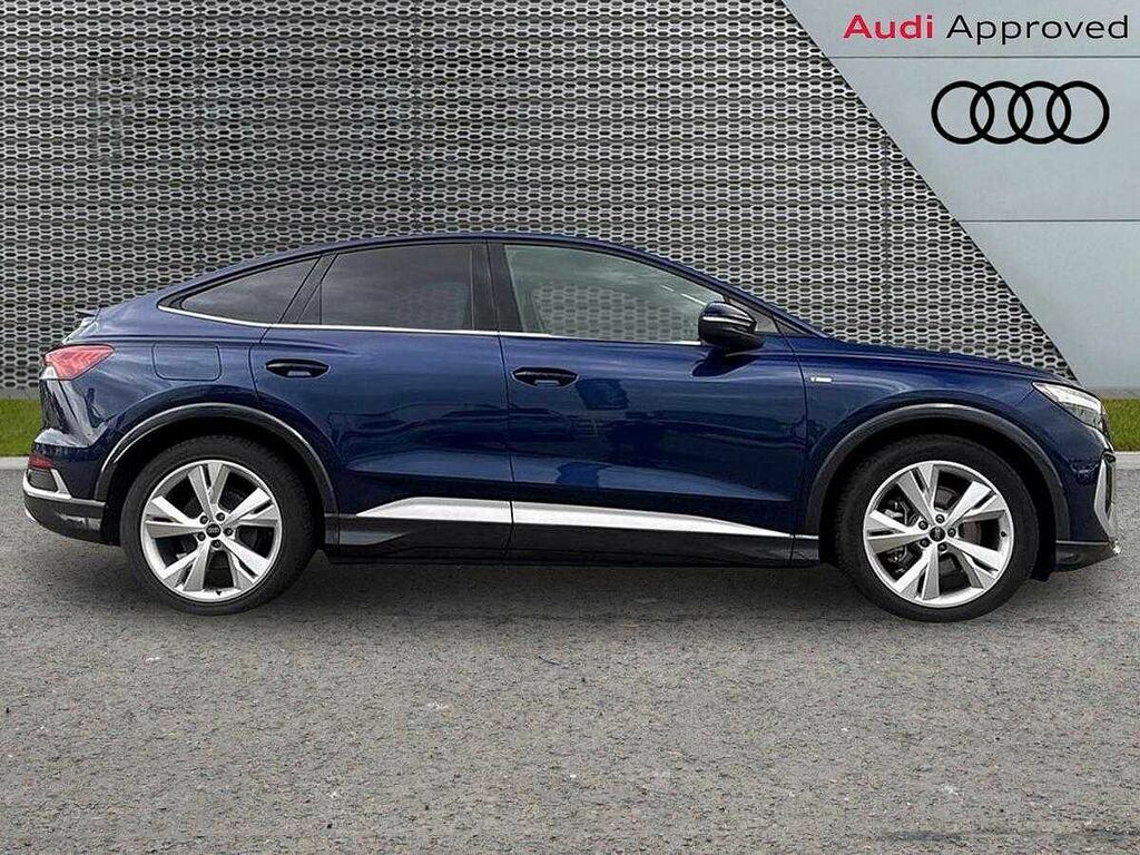 Audi Q4 E Tron S Line 45 Quattro 210,00 Kw SY25WDW Blue #4