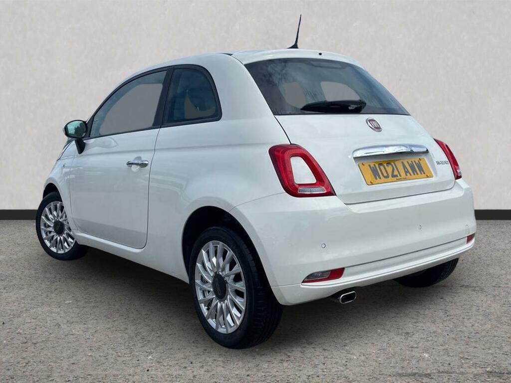 Fiat 500 1.0 Mild Hybrid Lounge White #3