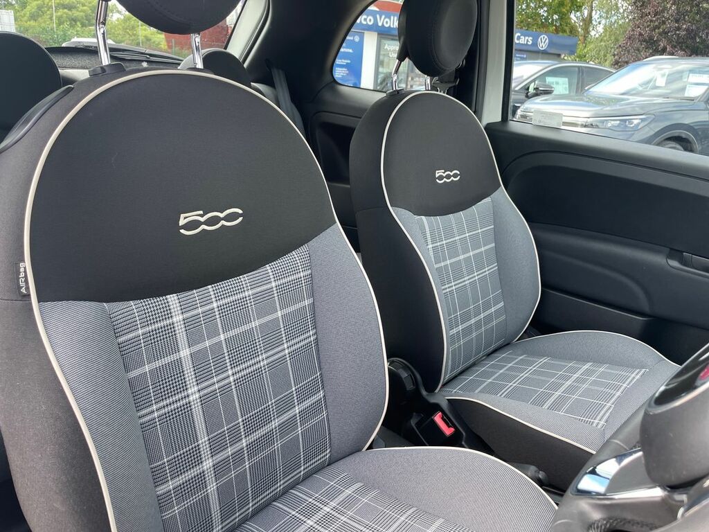 Fiat 500 1.0 Mild Hybrid Dolcevita Part Leather Black #16