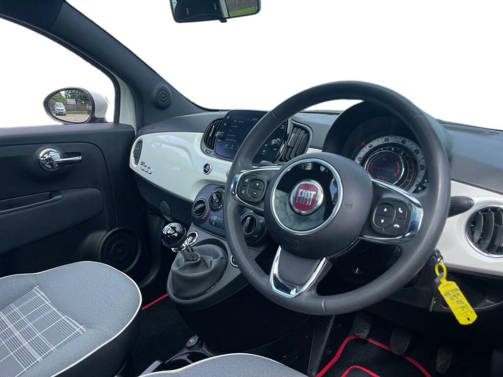 Fiat 500 1.0 Mild Hybrid Lounge White #6
