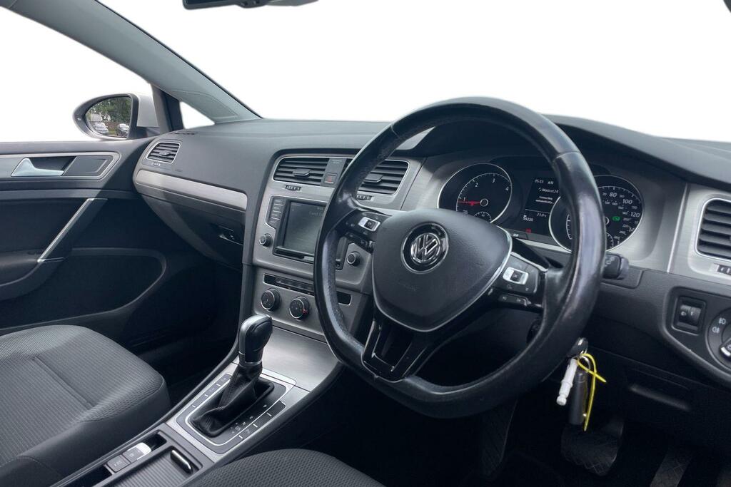 Volkswagen Golf 1.6 Tdi 110 Match Edition Dsg White #6