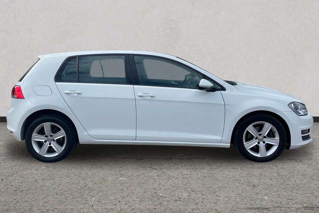 Volkswagen Golf 1.6 Tdi 110 Match Edition Dsg White #4