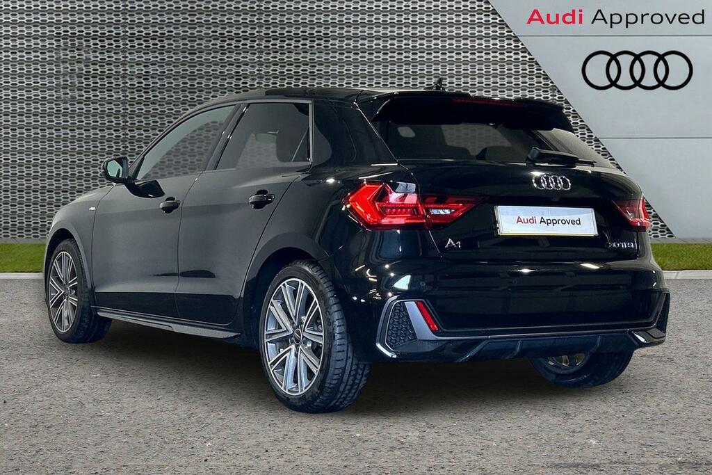 Audi A1 1.0 Tfsi 30 S Line Sportback S Tronic Black #3