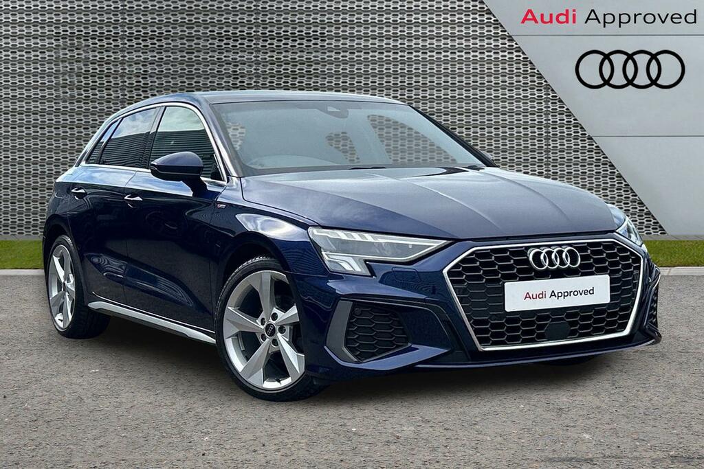 Audi A3 S Line 35 Tdi 150 Ps S Tronic Blue
