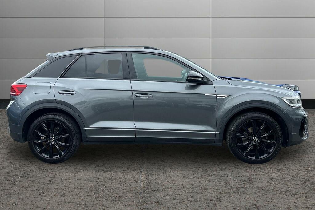Volkswagen T-Roc 1.5 Tsi R-line Dsg Grey #4