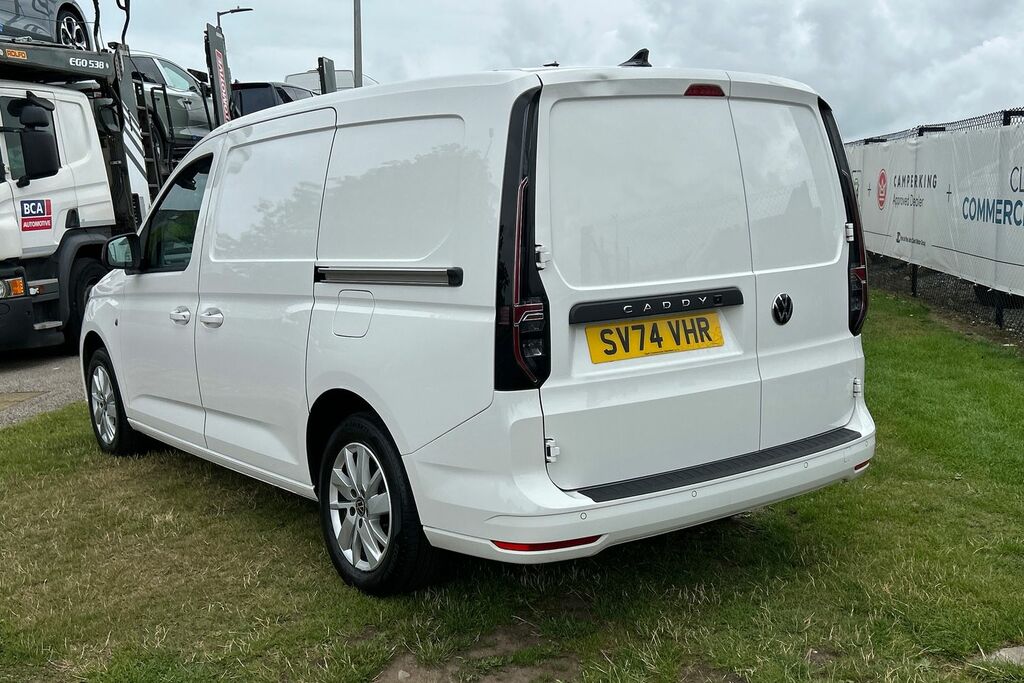 Volkswagen Caddy Maxi 2.0Tdi 122Ps C20 Cargo Commerce Pro Pv Dsg Maxi White #3