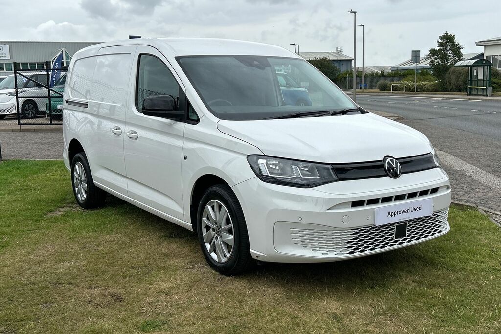 Volkswagen Caddy Maxi 2.0Tdi 122Ps C20 Cargo Commerce Pro Pv Dsg Maxi White