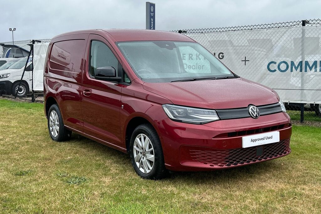 Volkswagen Caddy 2.0 Tdi 122Ps Commerce Pro Van Dsg Red