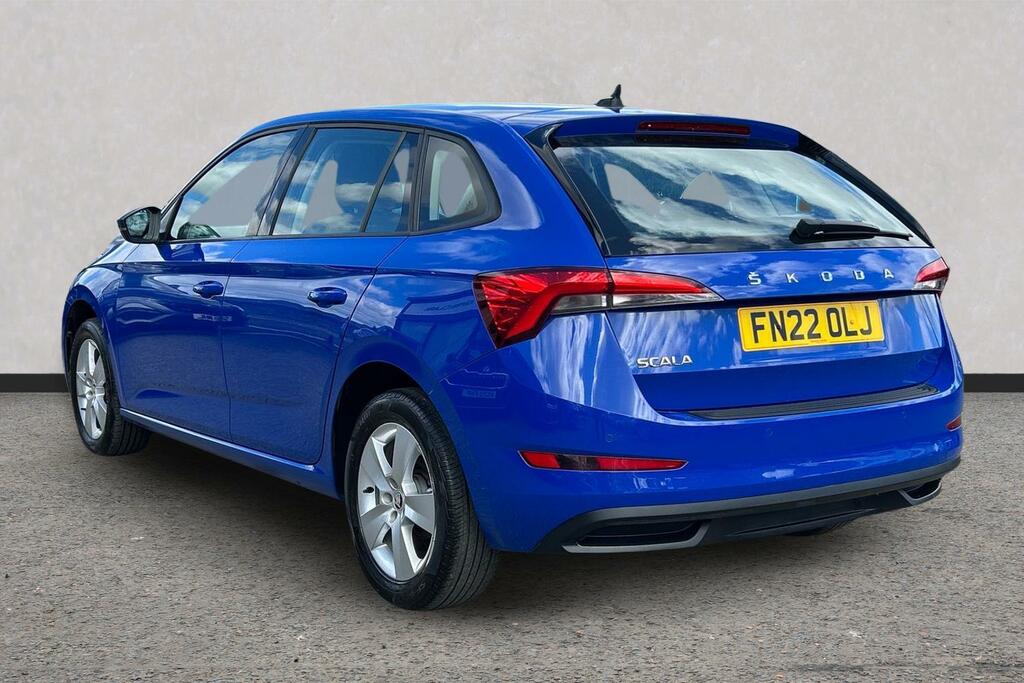Skoda Scala 1.0 Tsi 110 Se Blue #3