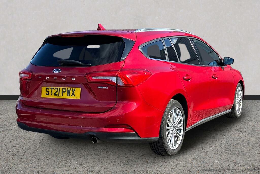 Ford Focus 1.0 Turbo Ecoboost 125Ps Hybrid Mhev 6 Spd Zetec Blue #2