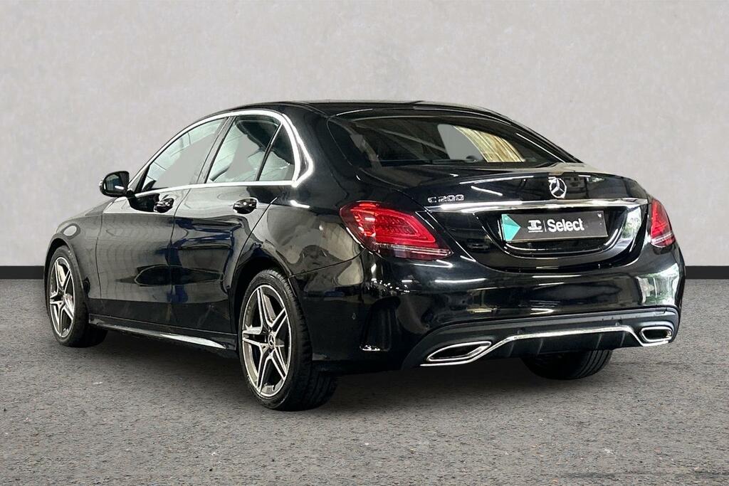 Mercedes-Benz C Class 1.5 C200 Mhev Eq Boost Amg Line G-tronic Euro 6 Black #4