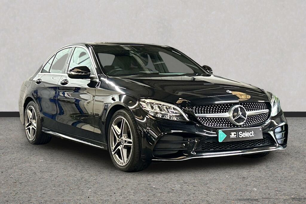 Mercedes-Benz C Class 1.5 C200 Mhev Eq Boost Amg Line G-tronic Euro 6 Black