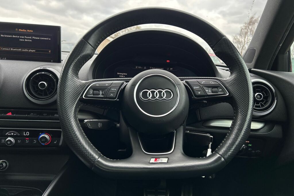 Audi S3 Saloon 2.0 Tfsi Black Edition Panoramicroofsupers White #13