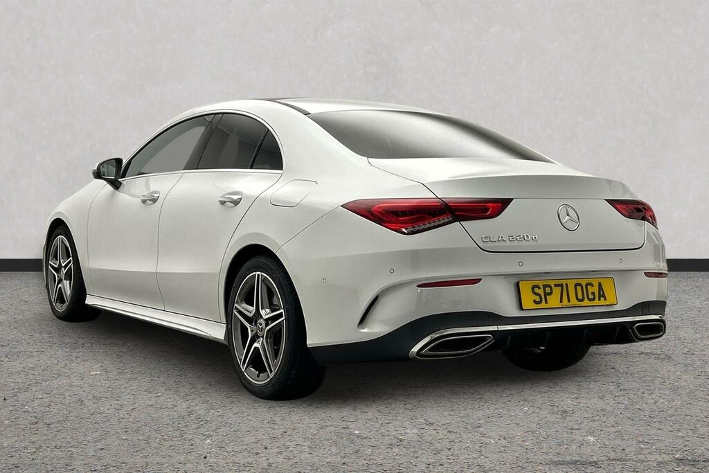 Mercedes-Benz CLA Class 2.0 Cla220d Amg Line Premium Plus 2 Coupe 8G-dct White #2