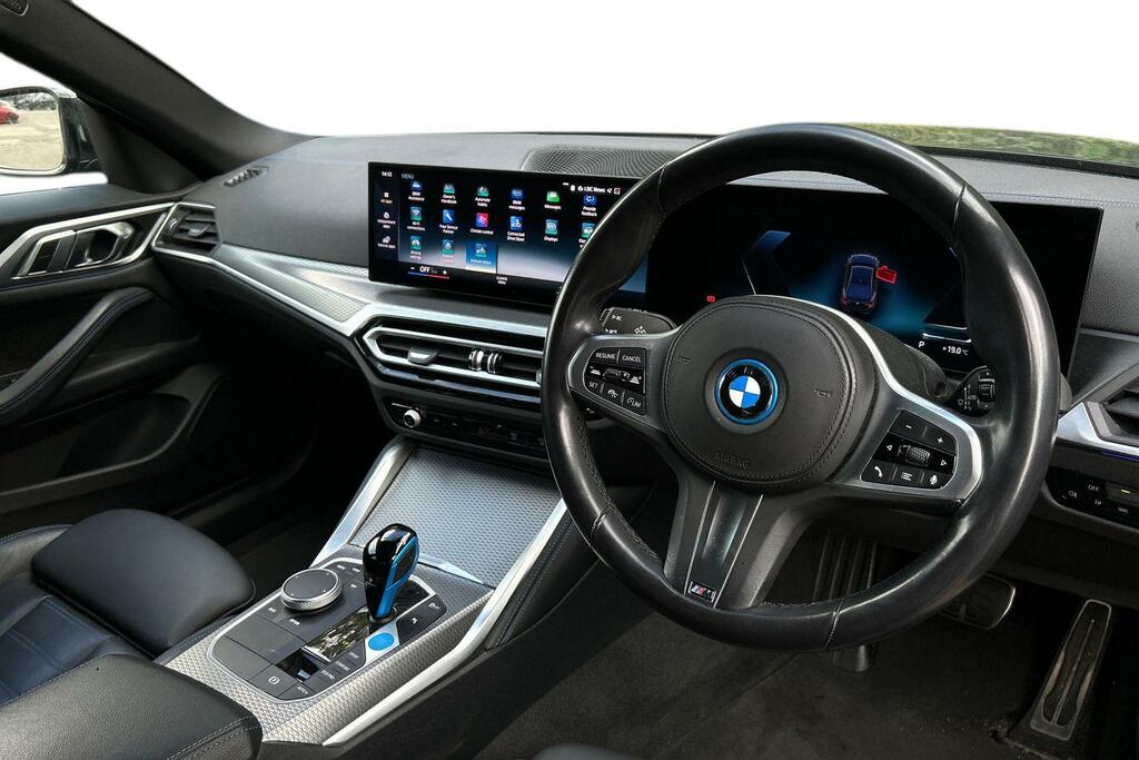 BMW i4 I4 Edrive40 M Sport Black #6