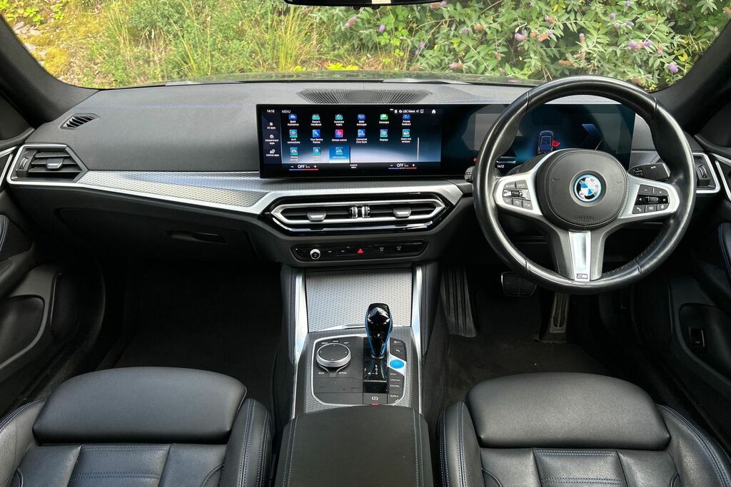 BMW i4 I4 Edrive40 M Sport Black #4