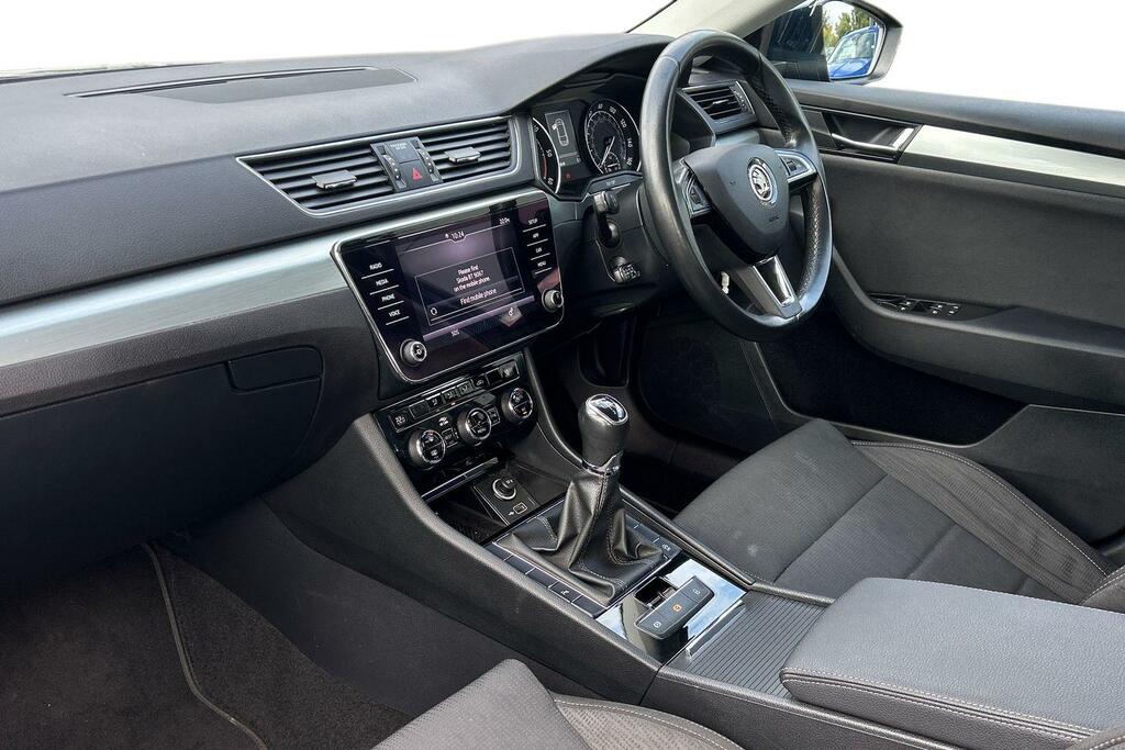 Skoda Superb 2.0 Tdi Cr Se Blue #2