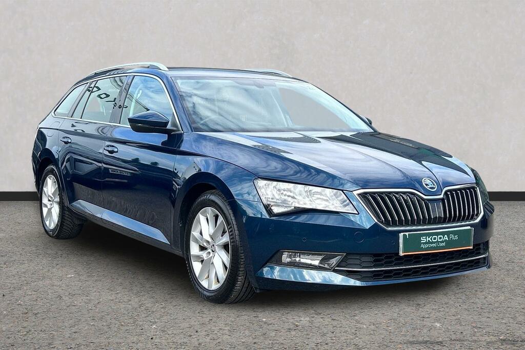 Skoda Superb 2.0 Tdi Cr Se Blue