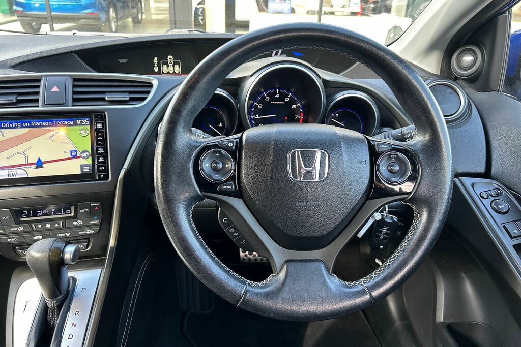 Honda Civic 1.5 Vtec Turbo Sport Hatchback Cvt Euro Blue #13