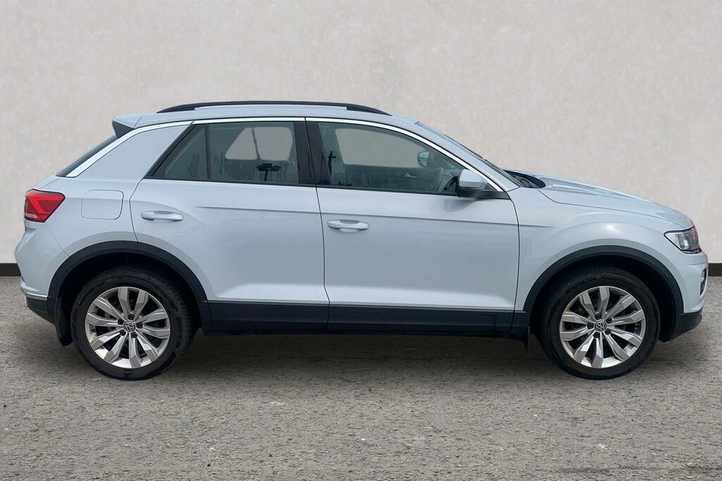 Volkswagen T-Roc 1.5 Tsi Evo Se Dsg Silver #4