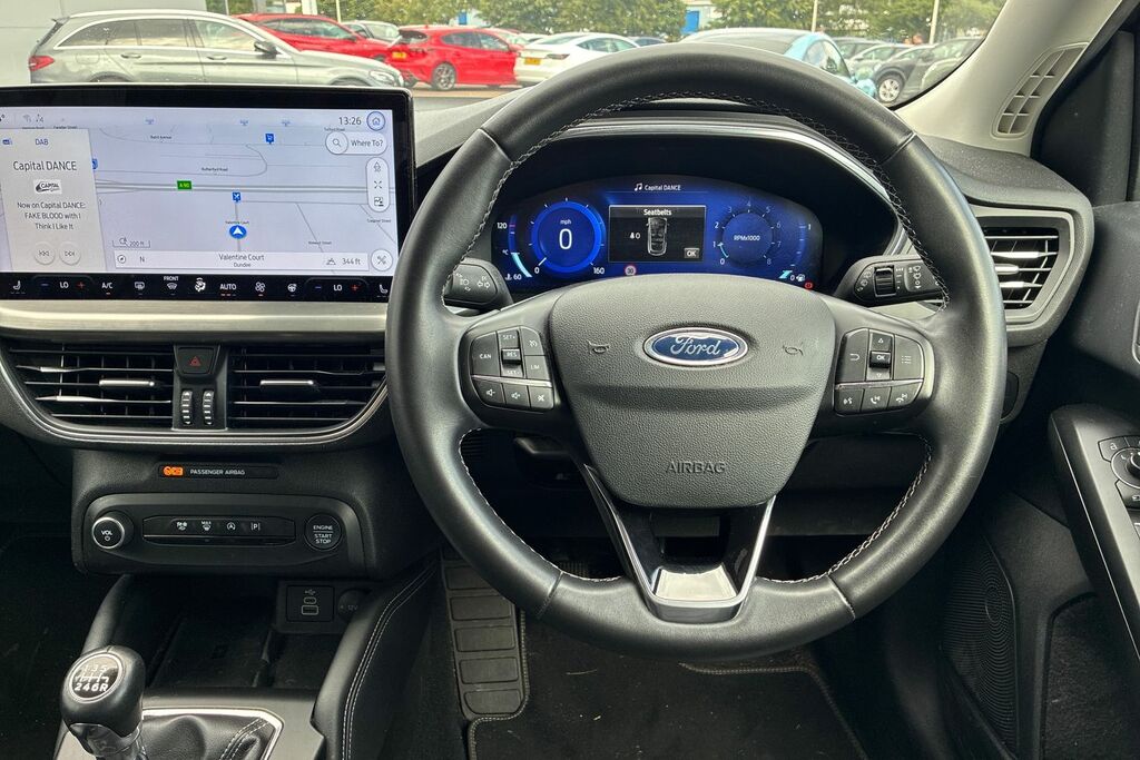 Ford Focus 1.0T Ecoboost Mhev Trend Estate Hybrid Black #13