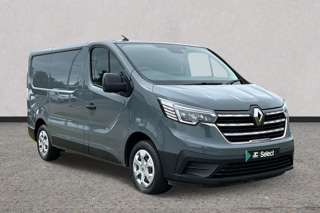 Renault Trafic Sl30 Blue Dci 130 Advance Van Grey