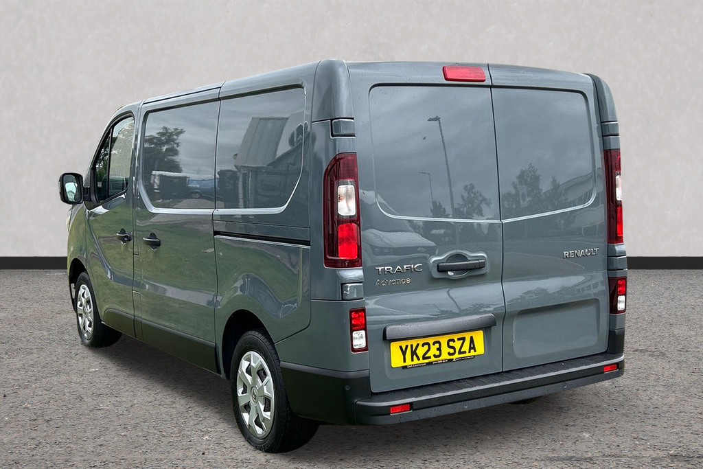 Renault Trafic Sl30 Blue Dci 130 Advance Van Grey #3