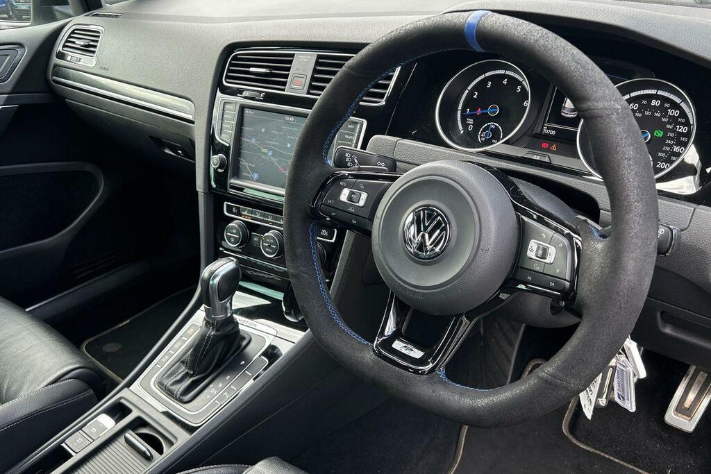Volkswagen Golf 2.0 Tsi R Dsg White #6