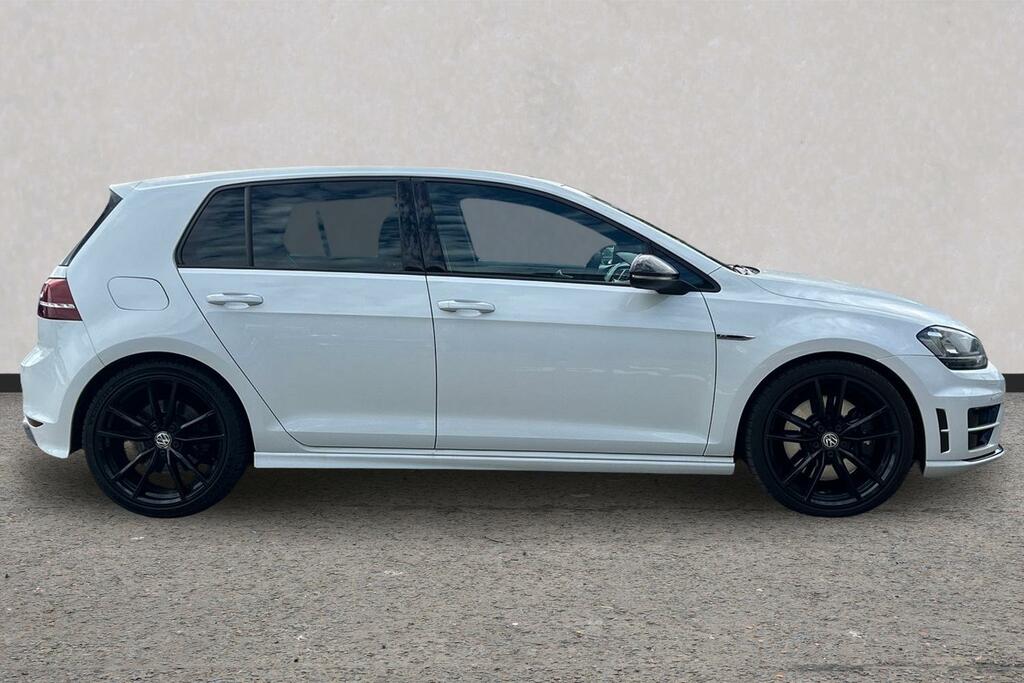 Volkswagen Golf 2.0 Tsi R Dsg White #4