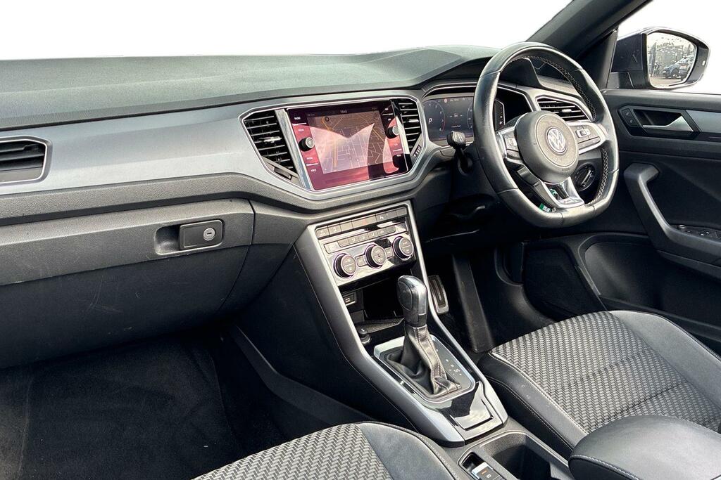 Volkswagen T-Roc 1.5 Tsi R-line Dsg Grey #2