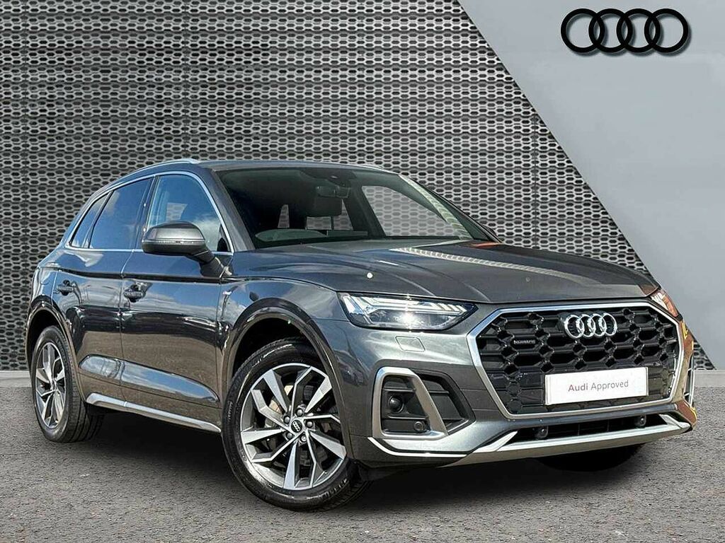Audi Q5 S Line 40 Tdi Quattro 204 Ps S Tronic Grey