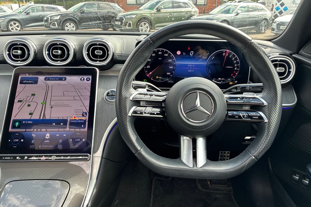 Mercedes-Benz C Class 1.5 C200h Mhev Amg Line G-tronic Euro 6 S S Grey #13