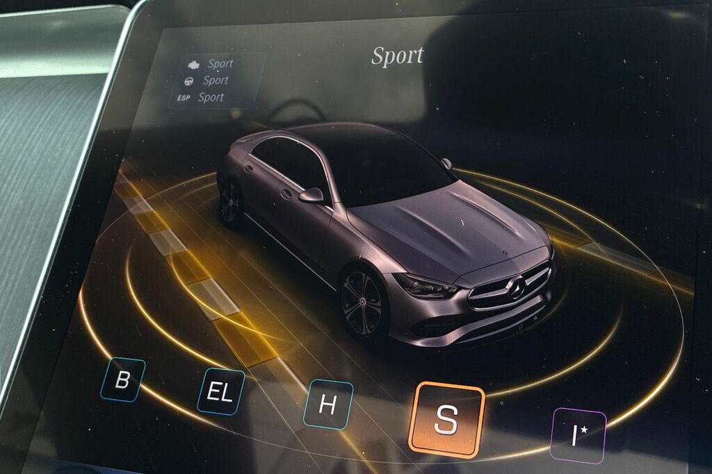 Mercedes-Benz C Class 1.5 C200h Mhev Amg Line G-tronic Euro 6 S S Grey #25