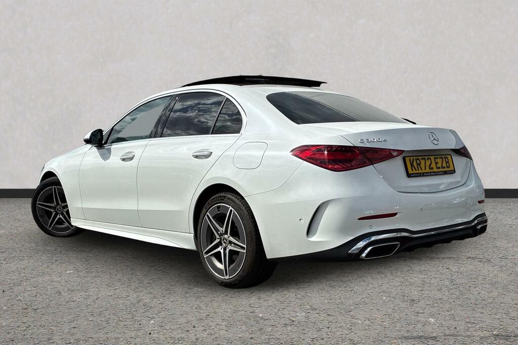 Mercedes-Benz C Class 1.5 C200h Mhev Amg Line G-tronic Euro 6 S S Grey #3