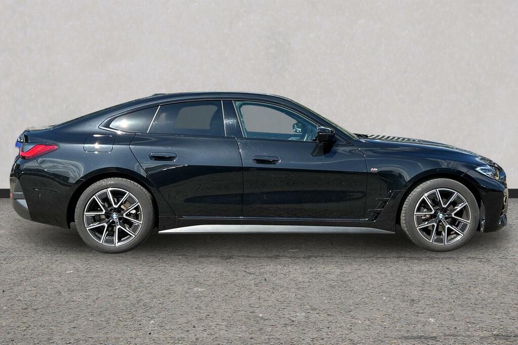 BMW 4 Series Gran Coupe 420I M Sport Gran Coupe Black #3