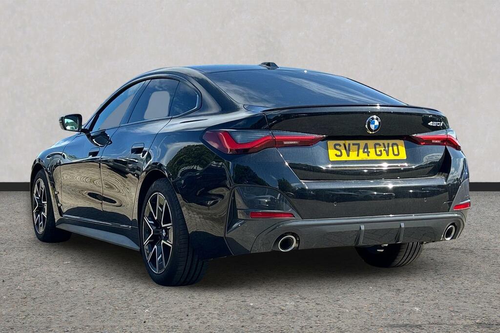 BMW 4 Series Gran Coupe 420I M Sport Gran Coupe Black #2